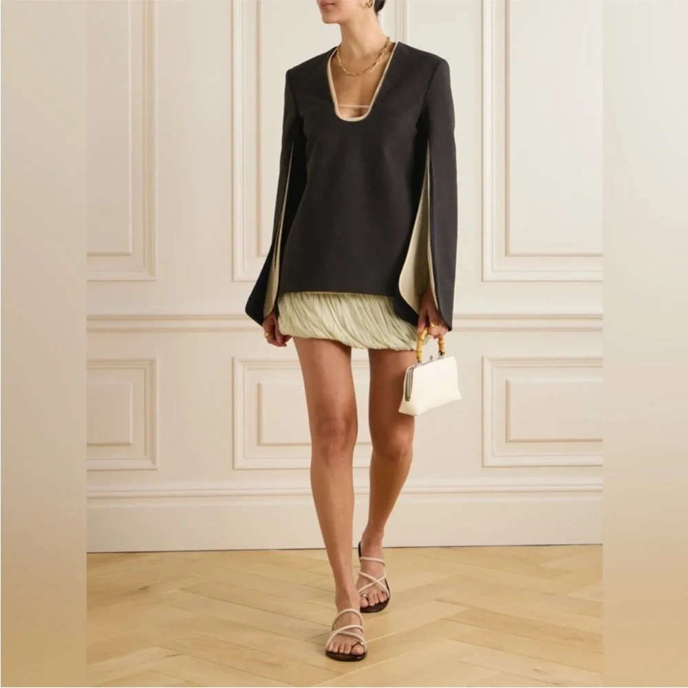 NWT Tory Burch STRETCH COTTON CREPE TUNIC $1,298  Runway 0 $1,298
